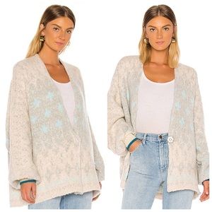 Free people NWT women’s winter wonderland cardigan